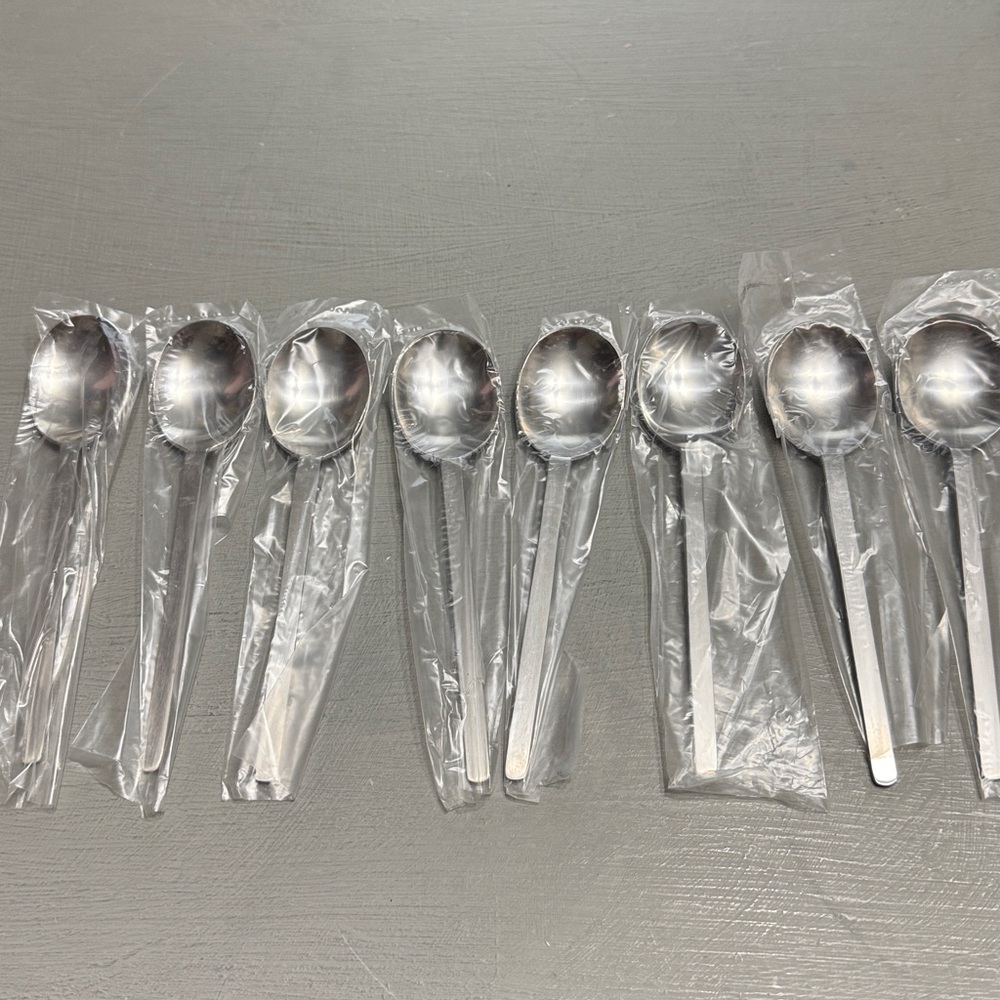 Vintage American Airlines Stainless Steel Spoon Set